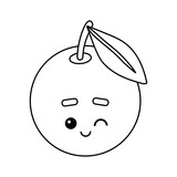 Kolorowanka uśmiechnięta dzika róża